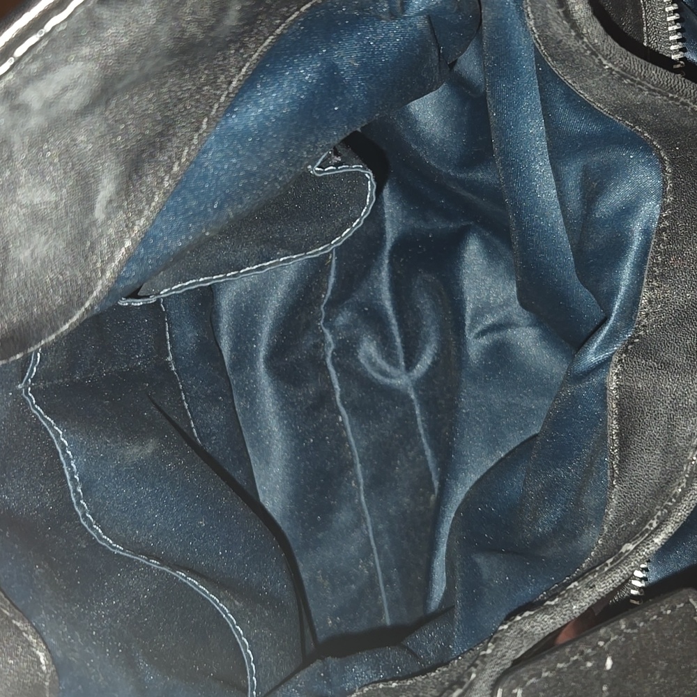 Coach Black Leopard Print Purse - Picture 9 of 11
